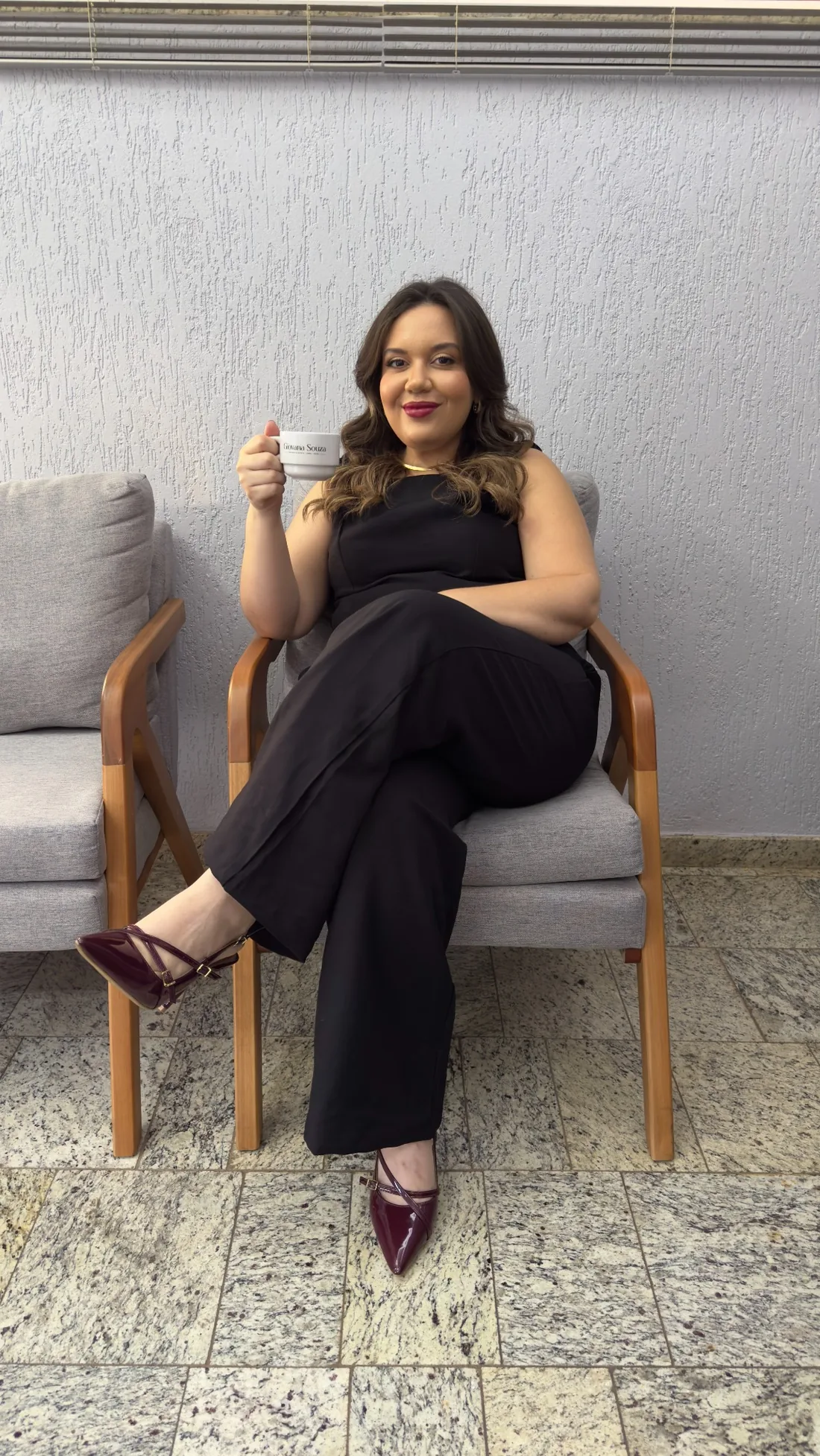 Recepção da clínica Dra. Giovana Souza
